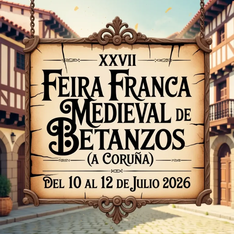 XXVII Feira Franca Medieval de Betanzos (A Coruña) 2026