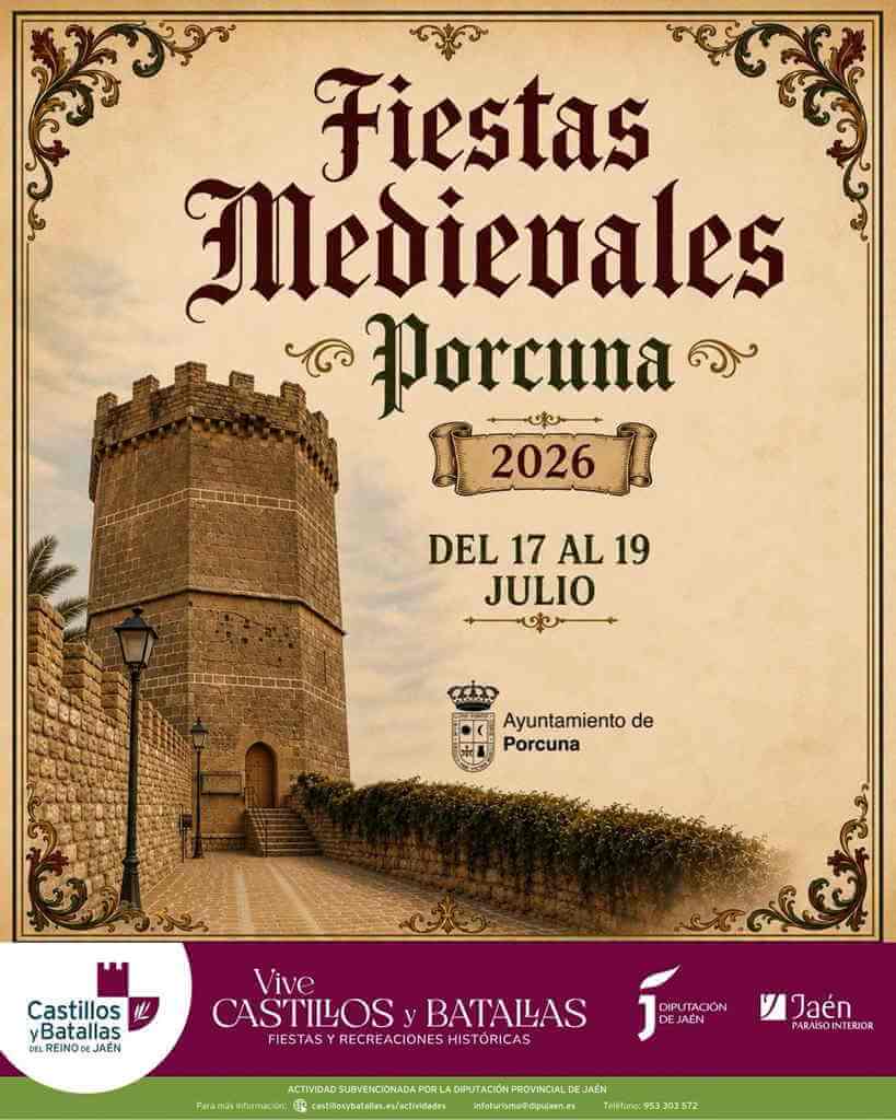 Fiestas Medievales de Porcuna (JaƩn) 2026