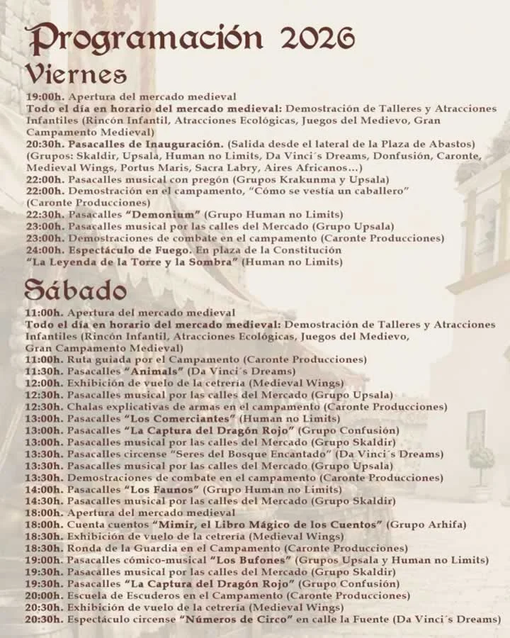 Mercado Medieval de Aljaraque (Huelva) 2026