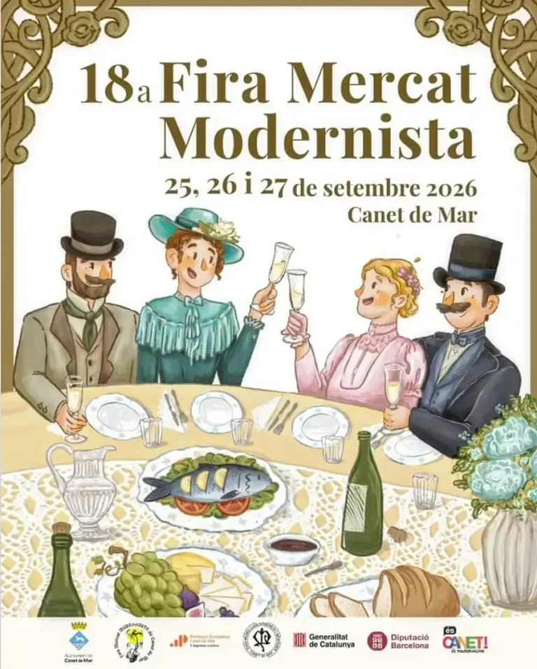 18.ª Feria Mercado Modernista de Canet de Mar (Barcelona) 2026
