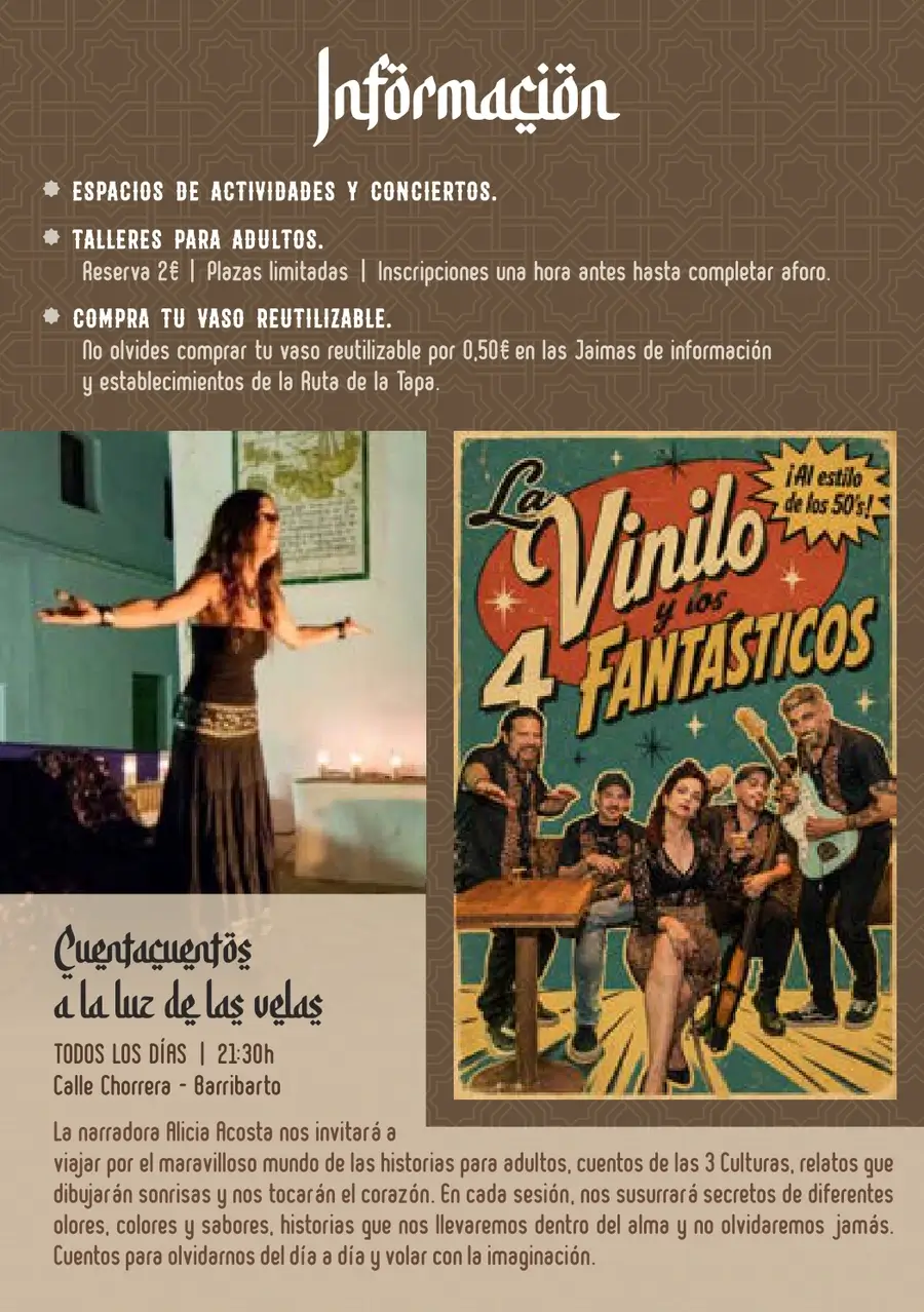 Programa Festival Frigiliana 3 Culturas (Málaga) 2026