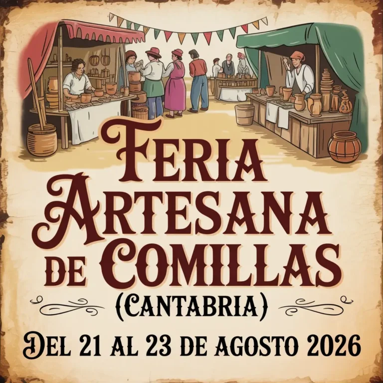 Feria Artesana de Comillas (Cantabria) 2026