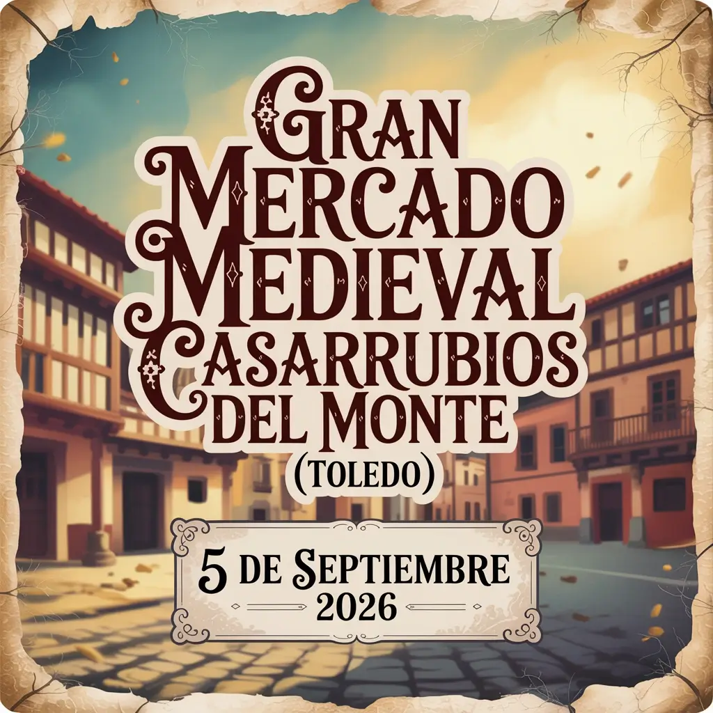 Gran Mercado Medieval Casarrubios del Monte (Toledo) 2026