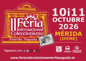 II Feria Internacional de Coleccionismo “Emerita Augusta” 2026