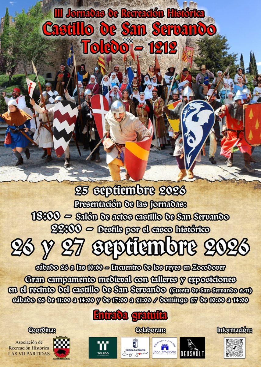 III Jornadas de Recreación Histórica Castillo de San Servando – Toledo 1212_01