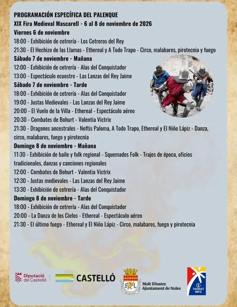 IX Feria Medieval de Mascarell (Castellón) 2026