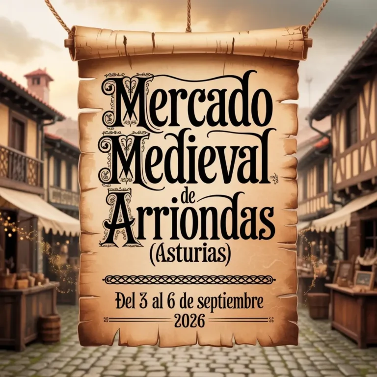 Mercado Medieval de Arriondas (Asturias) del 3 al 6 de septiembre de 2026