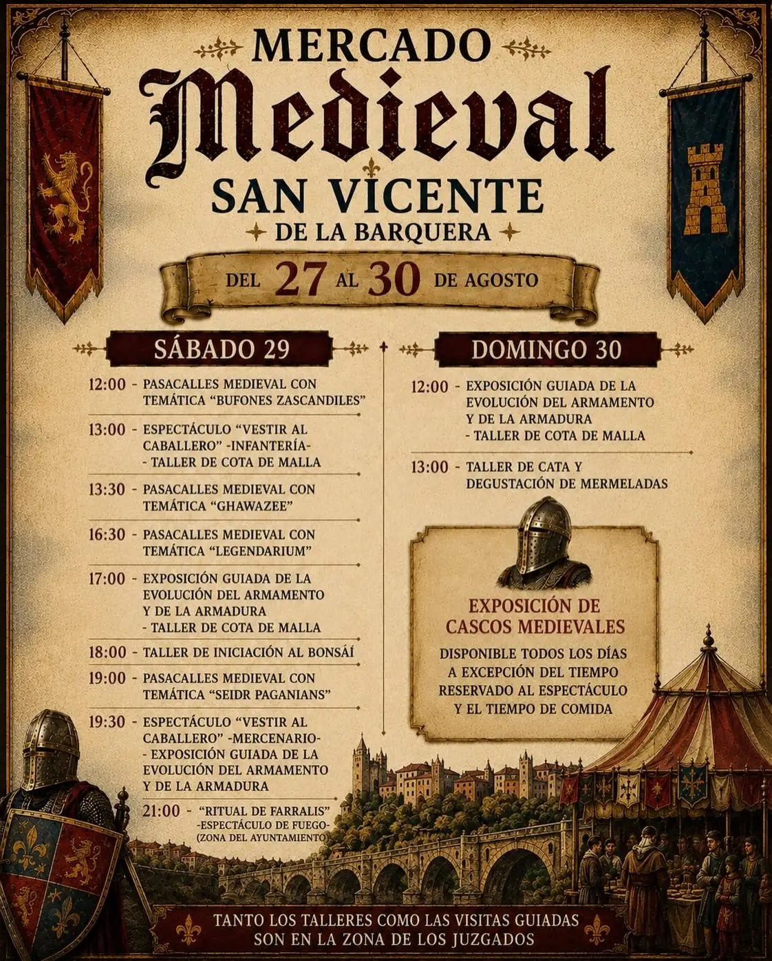 Mercado Medieval de San Vicente de La Barquera (Cantabria) 2026