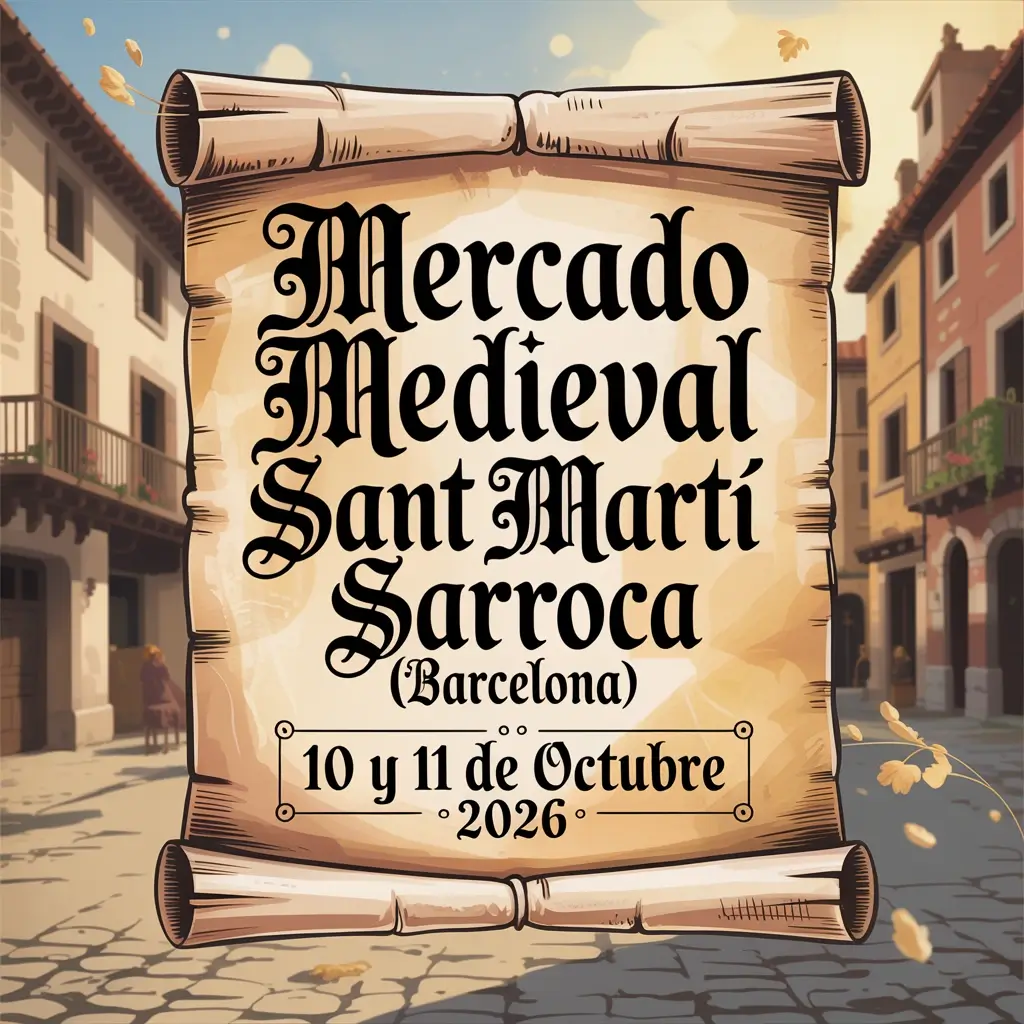 Mercado Medieval de Sant Martí Sarroca (Barcelona) 2026