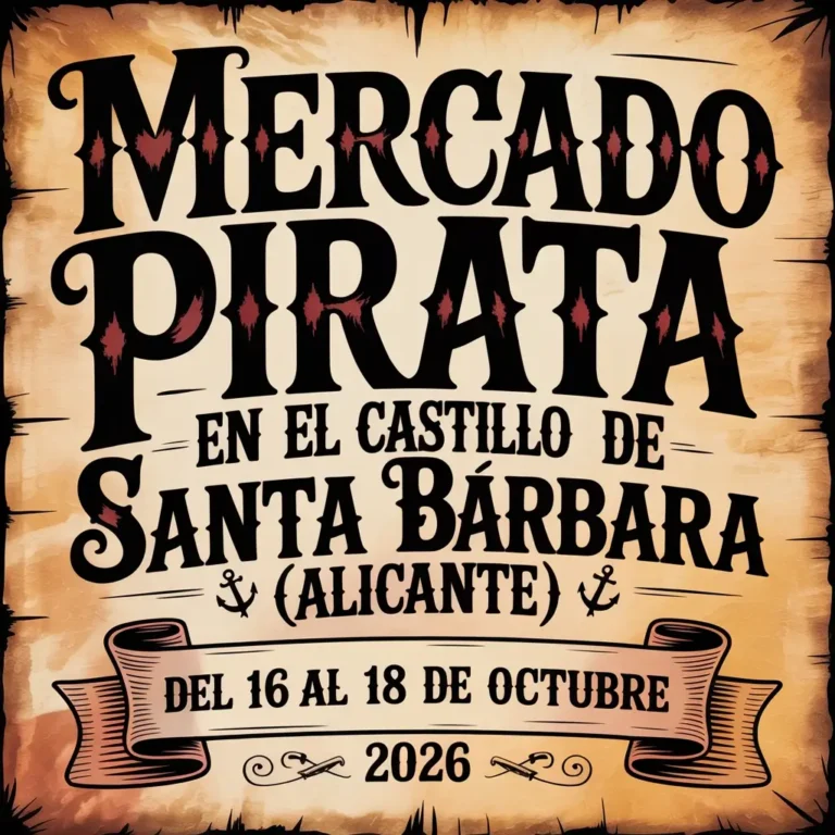 Mercado Pirata en el Castillo de Santa Bárbara (Alicante) 2026