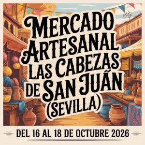 Mercado artesanal en Las Cabezas de San Juan (Sevilla) 2026