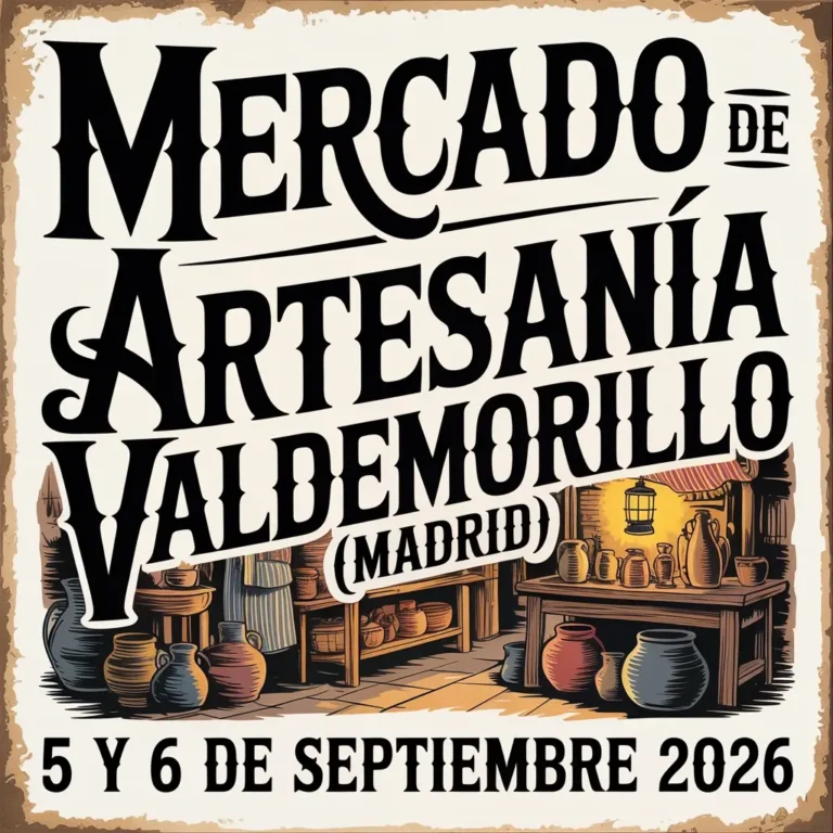 Mercado de Artesanía de Valdemorillo (Madrid) 2026