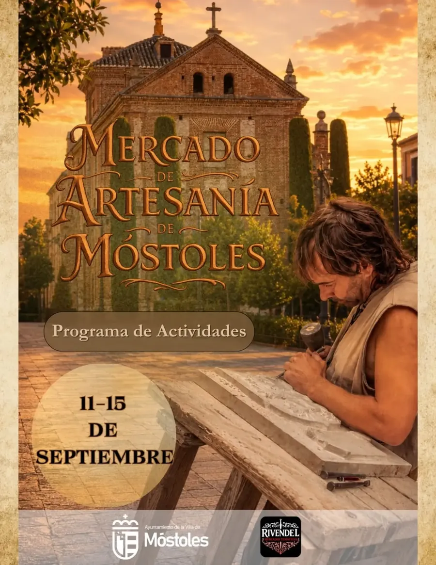 Mercado de Artesanía y Oficios en Móstoles (Madrid) 2026