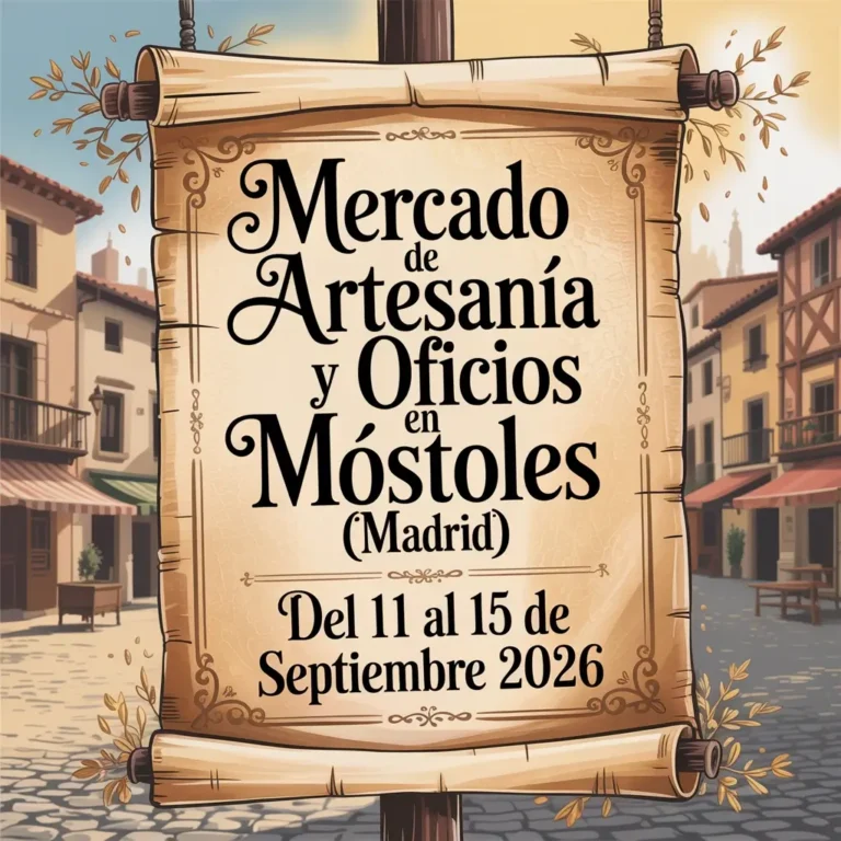 Mercado de Artesanía y Oficios en Móstoles (Madrid) 2026