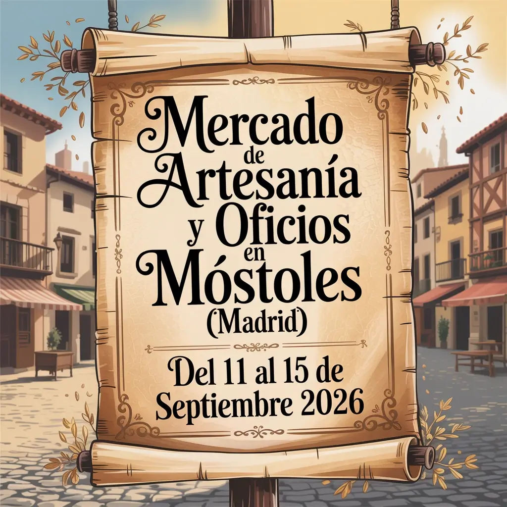Mercado de Artesanía y Oficios en Móstoles (Madrid) 2026