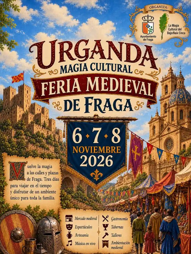 Urganda Magia Cultural – Feria Medieval de Fraga (Huesca) 2026