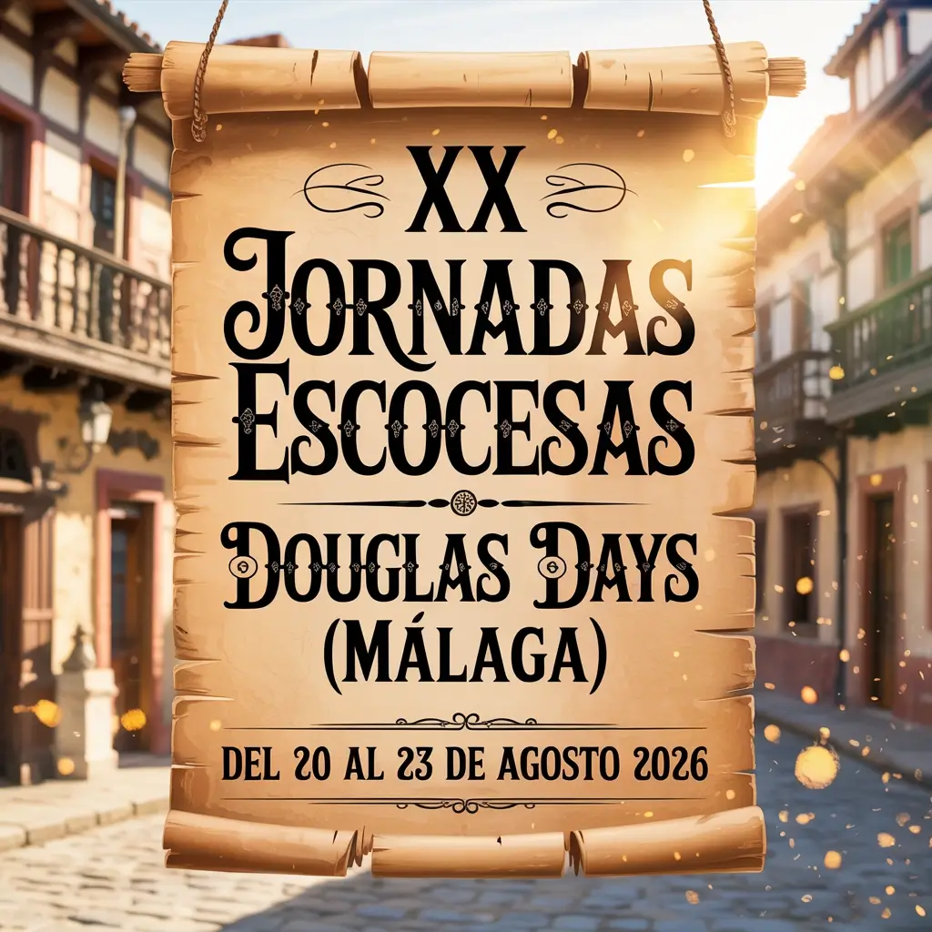 XX Jornadas Escocesas “Douglas Days” (Málaga) 2026