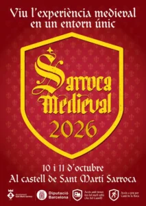 14ª Fira Medieval de Sant Martí Sarroca (Barcelona) 2026