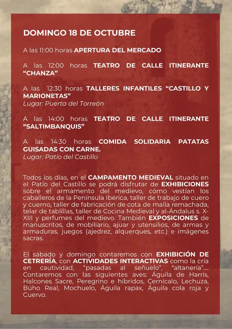 Programa de Polán Medieval 2026