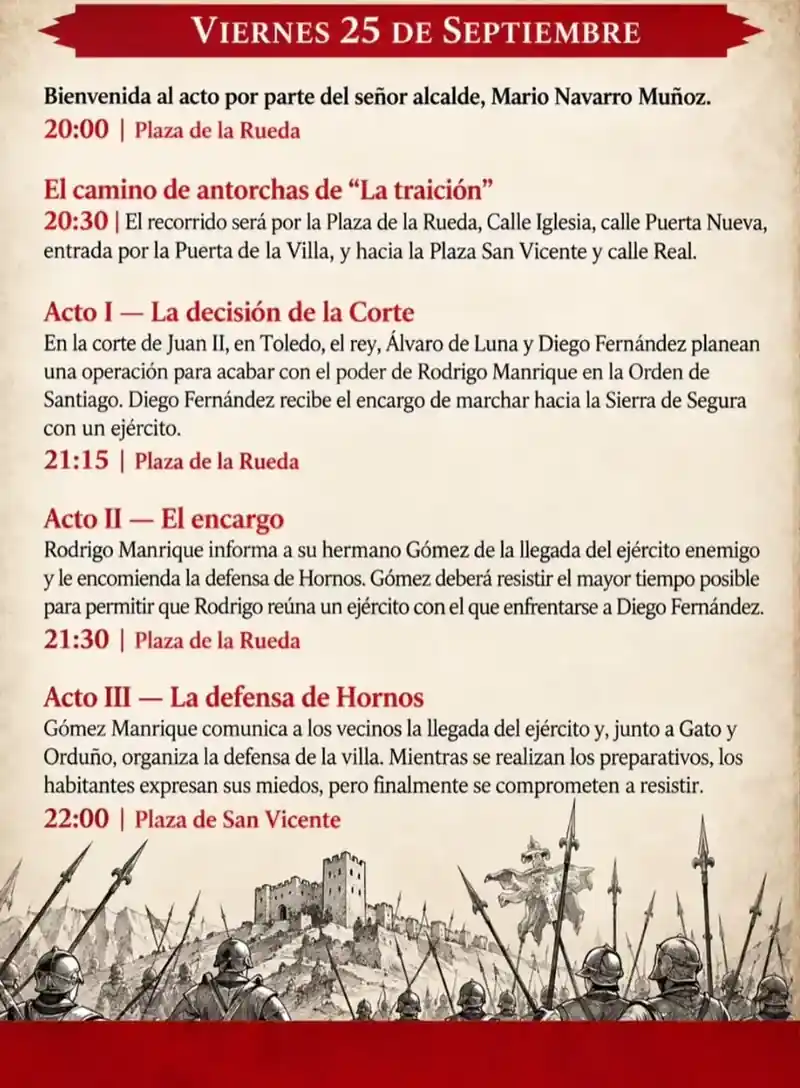Batalla de Hornos 1446 «La Traición» 2026
