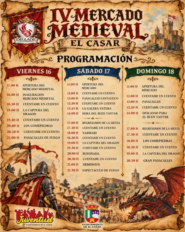 Mercado Medieval de El Casar (Guadalajara) 2026