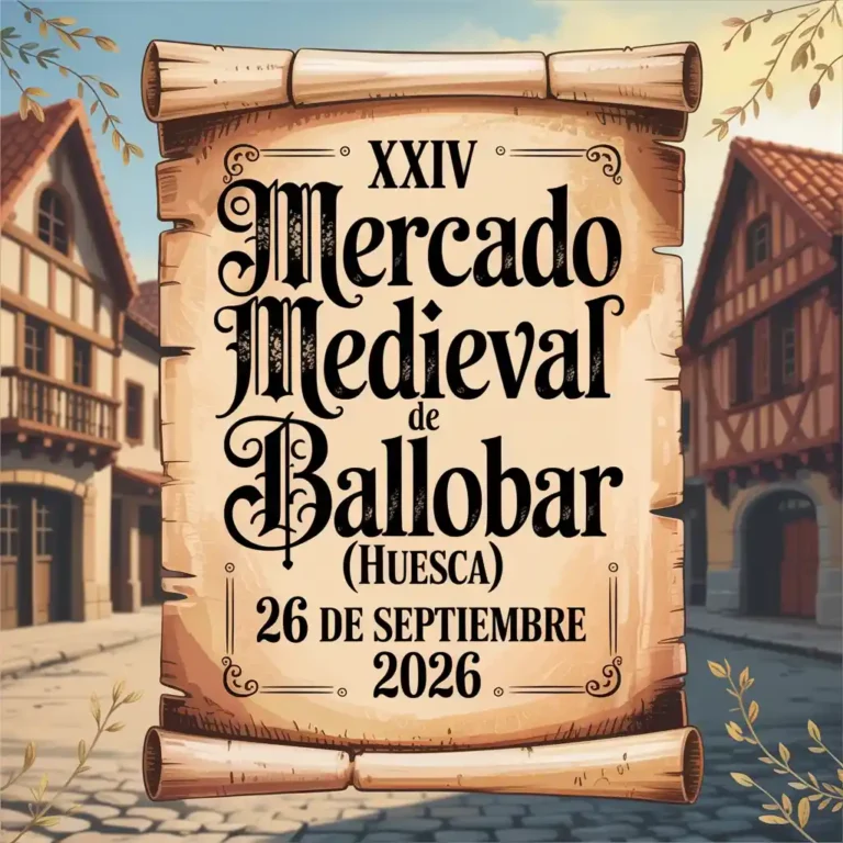 XXIV Mercado Medieval de Ballobar (Huesca) 2026