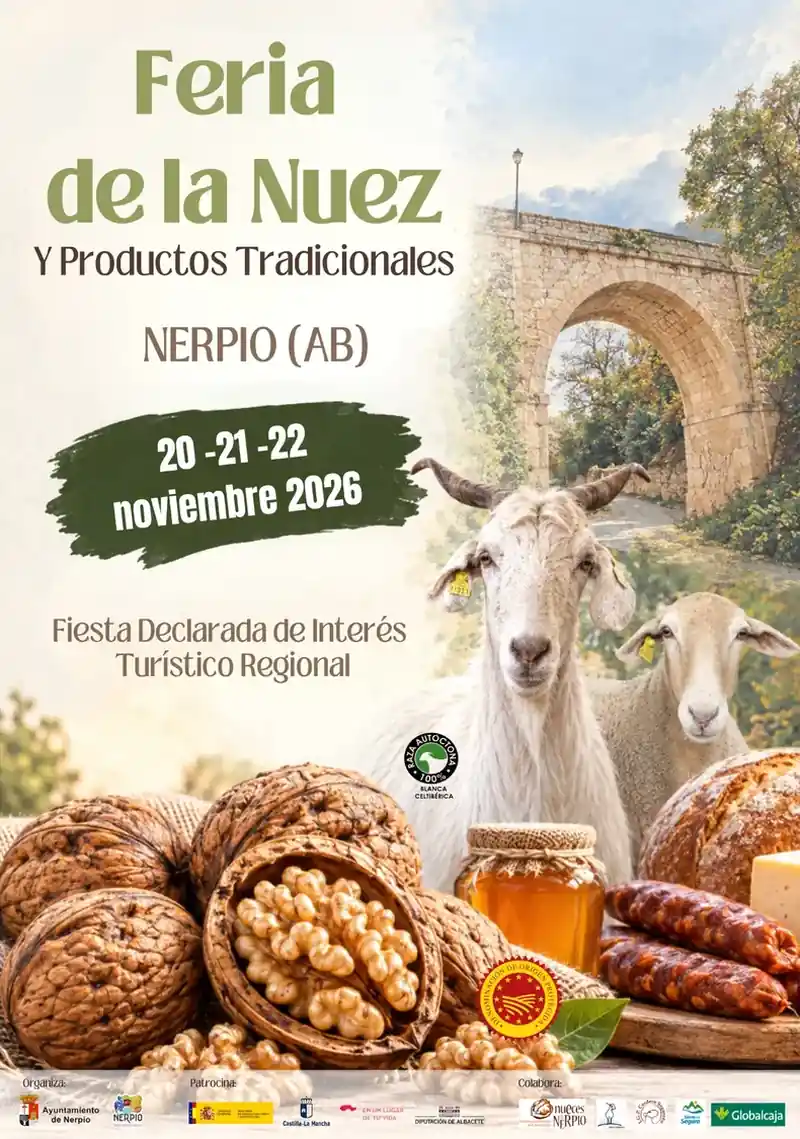 Feria de la Nuez de Nerpio (Albacete) 2026