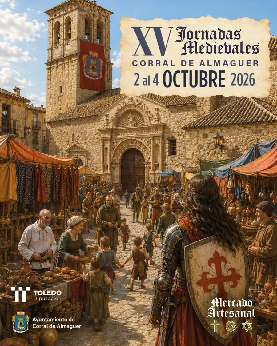 Cartel de las XV Jornadas Medievales de Corral de Almaguer