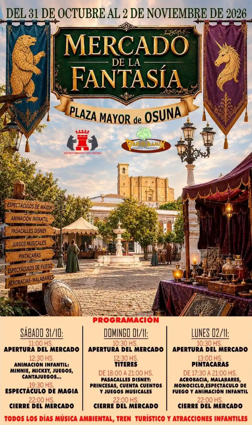 Mercado de la Fantasía de Osuna (Sevilla) 2026