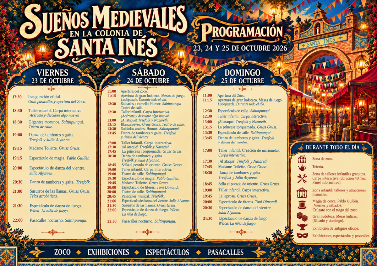 VII Sueños Medievales en la Colonia Santa Inés (Málaga) 2026