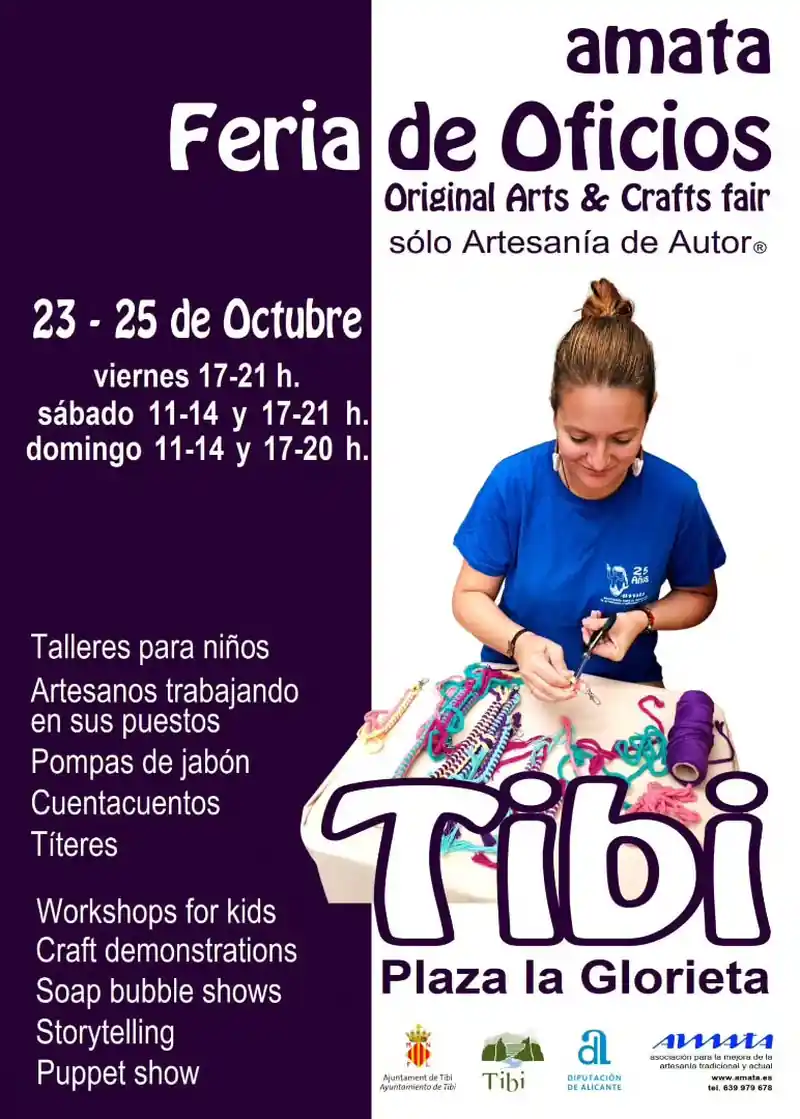XX Feria de Oficios de Tibi (Alicante) 2026