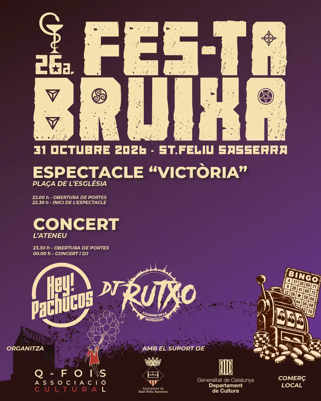 XXVII Fira de les Bruixes de Sant Feliu Sasserra (Barcelona) 2026