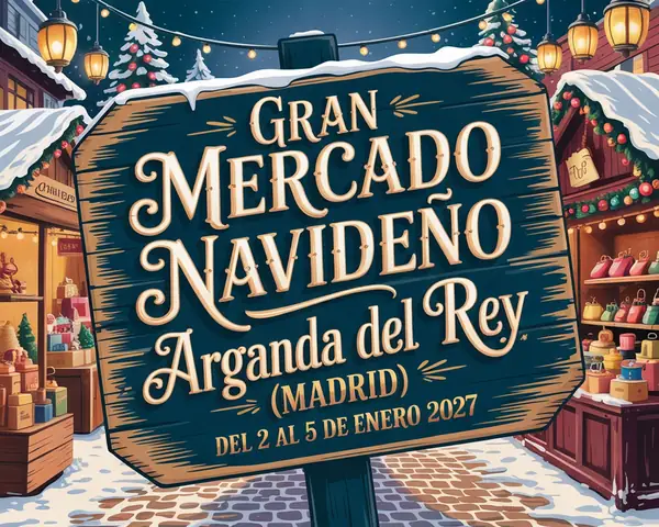 Gran Mercado Navideño de Arganda del Rey (Madrid) 2027