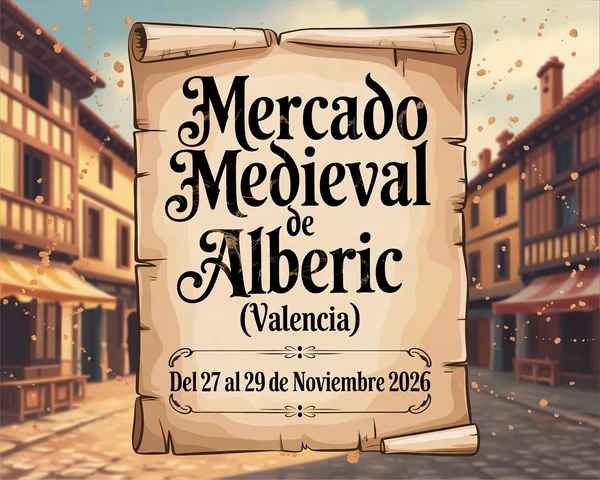 Mercado Medieval de Alberic (Valencia) 2026