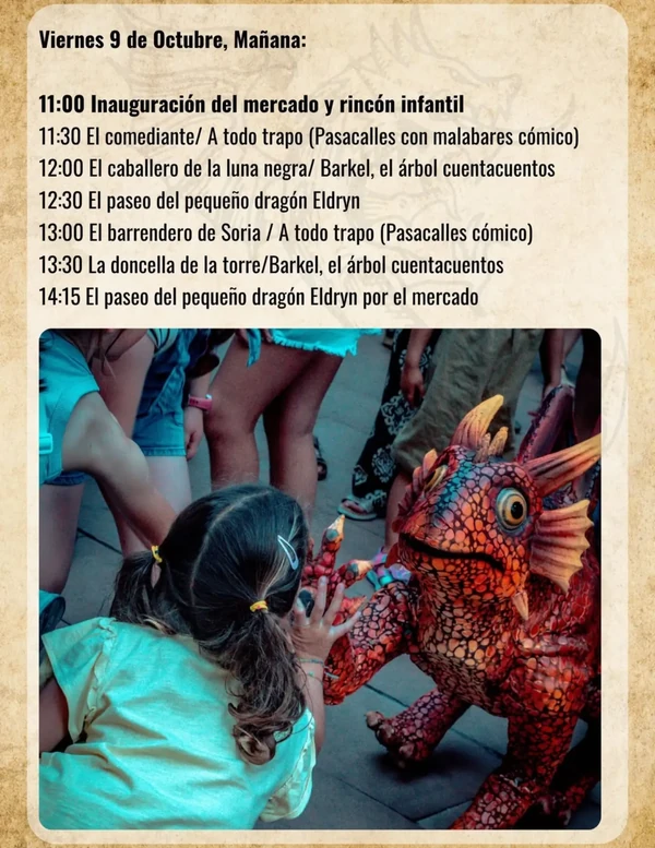 Programa del Mercado Medieval de Soria 2026