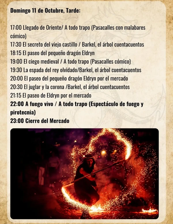 Programa del Mercado Medieval de Soria 2026