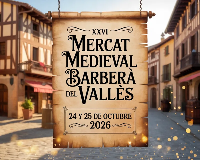 XXVI Mercat Medieval de Barberà del Vallès (Barcelona) 2026