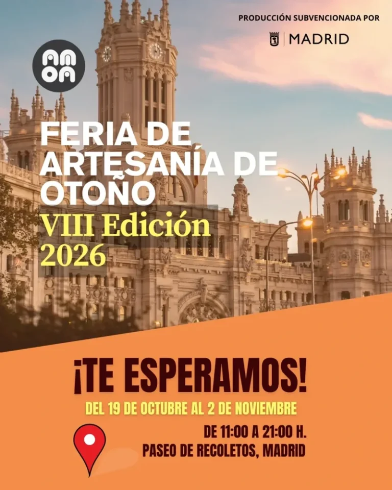 VIII Feria de Artesanía de Otoño en Madrid 2026
