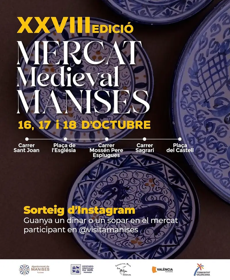 XXVIII Mercado Medieval de Manises (Valencia) 2026